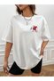 Unisex Stylish Comfortable Oversize Cotton Crew Neck T-Shirt with Special Design Code 31883 - 2