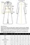 Detachable Fur Long Coat with Tie Waist, Myrdum 3804 - 8