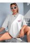Unisex Stylish Comfortable Oversize Cotton Crew Neck T-Shirt with Special Design Code 34897 - 4