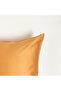 Solid Cinnamon Cotton Satin Pillowcase - 2