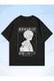 Unisex Stylish Comfortable Oversize Cotton Crew Neck T-Shirt with Special Design Code 34813