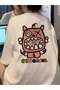 Cartoon and Graphic Design Oversize T-Shirt Cartoon/Letter Series Code273 - 2