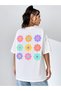 Unisex Stylish Comfortable Oversize Cotton Crew Neck T-Shirt with Special Design Code 35061