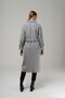 Low Sleeve Oversize Coat with Snap Snap Closure Sleeve Placket A.GRAY 3933 - 7