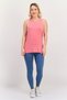 Women Sportswear Fit Sleeveless Outdoor Tank Top, Pink - 4