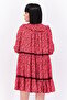 Women Allover Print Midi Dress, Multicolor - 2