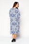 Women Paisley Print Midi Dress, Multicolor - 3