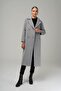 Double Breasted Mid-Length Oversize Coat A.GRAY 3860-Y - 6