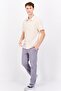 Men Regular Fit Stripe Short Sleeve Casual Shirt, Beige - 4