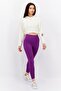 Women Sportswear Fit Long Sleeve Training Crop Sweatshirt, Beige - 3