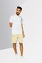 Men Regular Fit Graphic Print Short Sleeves Polo Shirt, White - 2