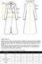 Oversize Long Coat with Shirt Collar and Epaulet Detail Stone 3064 - 8