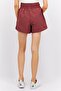 Women Sportswear Fit Training Shorts, Brown - 3