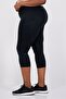 Women Sportswear Fit Pull On Leggings, Black - 2