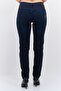 Women Slim Fit Washed Stretchable Jeans, Navy Blue - 4