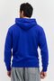 Men Relaxed Fit Long Sleeve Outdoor Hooded Sweatshirt, Blue - 3