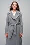 معطف حصري بحزام خصر وقفل بالضغط A.GREY 3057 - 5