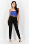 Women Regular Fit Solid Pants, Black - 3