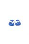 Men Anatomical Surf Slippers, Blue and White - 2