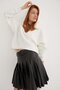 Hooded Crop Sweat Ecru - 4