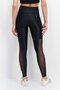 Women Sportswear Fit High Rise Running Leggings, Black - 3