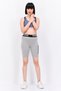 Women Sportswear Fit Biker Shorts, Grey - 2