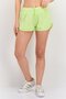 Women Sportswear Fit Training Shorts, Lime Green