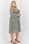 Women Animal Print Midi Dress, Multicolor - 3