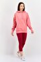 Women Solid Long Sleeve Hoodie, Rose - 4