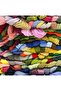 Muline Thread Cross Stitch Embroidery Thread 50 Different Colors Set 7.5 Mt - 5