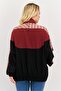 Women Sportswear Fit Training Track Jacket, Maroon - 2