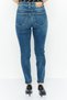 Women Skinny Fit Washed Denim Jeans, Blue - 4