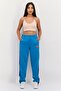 Women Sportswear Fit Training Track Pants, Blue Green - 4