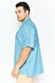 Men Regular Fit Washed Short Sleeves T-Shirt, Blue - 2