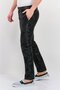 Men Classic Fit Allover Print Straight Leg Pants, Dark Grey - 4