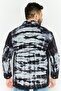 Men Tie Dye Long Sleeve Denim Jacket, Multicolor - 4