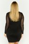 Women Sportwear Fit Mini Outdoor Dress, Black - 4