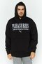 Men Sportswear Fit Long Sleeve Outdoor Hoodies, Black