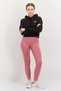 Women Relaxed Fit Outdoor Crop Sweatshirt, Black - 4