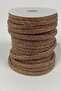 Rose Color Stretchy Shiny Stone Felt Grounded Strip Sconce - 3