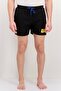 Men Brand Logo Board Shorts, Black
