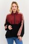 Women Sportswear Fit Training Track Jacket, Maroon