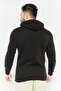 Men Comfort Fit Embroidered Logo Outdoor Sweatshirts, Black - 4