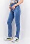 Women Skinny Fit Rip Stretchable Jeans, Light Blue - 3