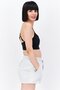 Women Brand Logo Non Padded Sports Bra, Black - 2