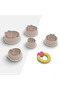 Ring Shaped Polymer Clay Mold, Ceramic Molds, Jewelry Mold, Cookie Mold, No:1232 - 2