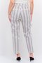 Women Regular Fit Stripe Straight Leg Pant, Multicolor - 4