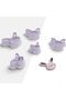 Hamster Shaped Polymer Clay Mold, Ceramic Molds, Jewelry Mold, Cookie Mold, No:1222 - 2