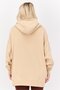 Women Sportswear Fit Training Hoodie, Beige - 3