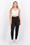 Women Sportswear Fit Brand Logo Training Pants, Charcoal - 2